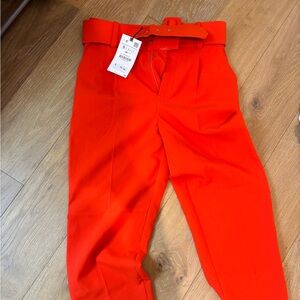 Zara Orange Women's Pants